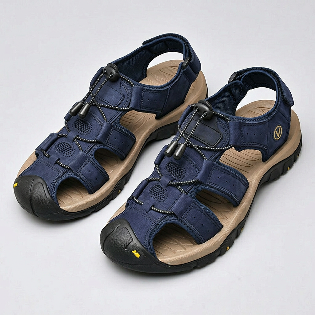Orthopedic Sandals Arch Support Open Toe for Men