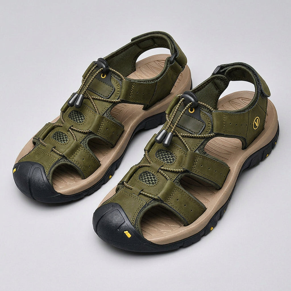 Orthopedic Sandals Arch Support Open Toe for Men
