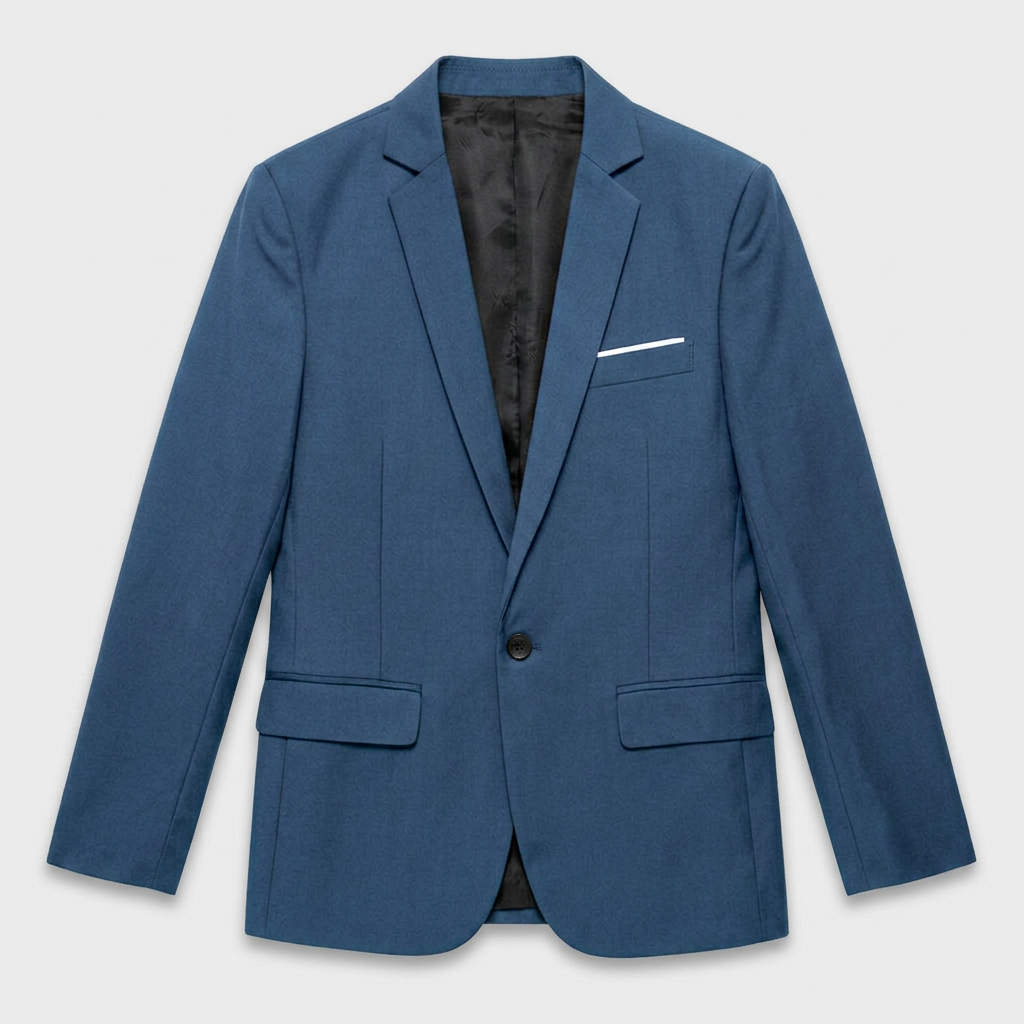 Tailored Blazer Modern Fit Notch Lapel for Men