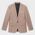 Tailored Blazer Modern Fit Notch Lapel for Men