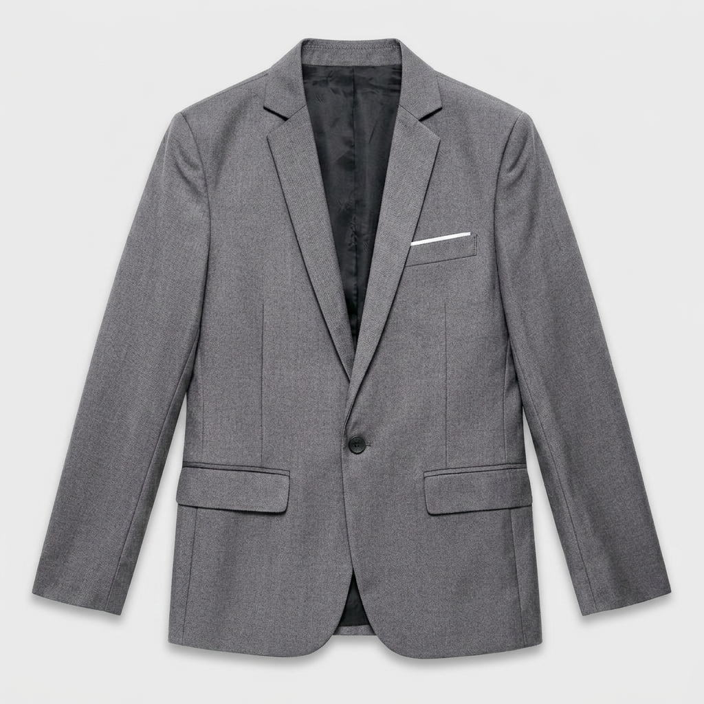 Tailored Blazer Modern Fit Notch Lapel for Men