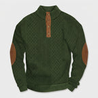 High Collar Knit Pullover Sweater Lightweight for Men
