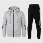 Tracksuit Set Cotton Blend Relaxed Fit for Men