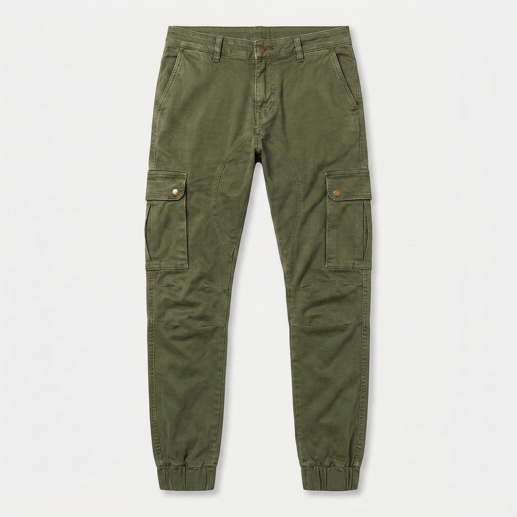 Cargo Trousers Multi-Pocket Relaxed Fit for Men