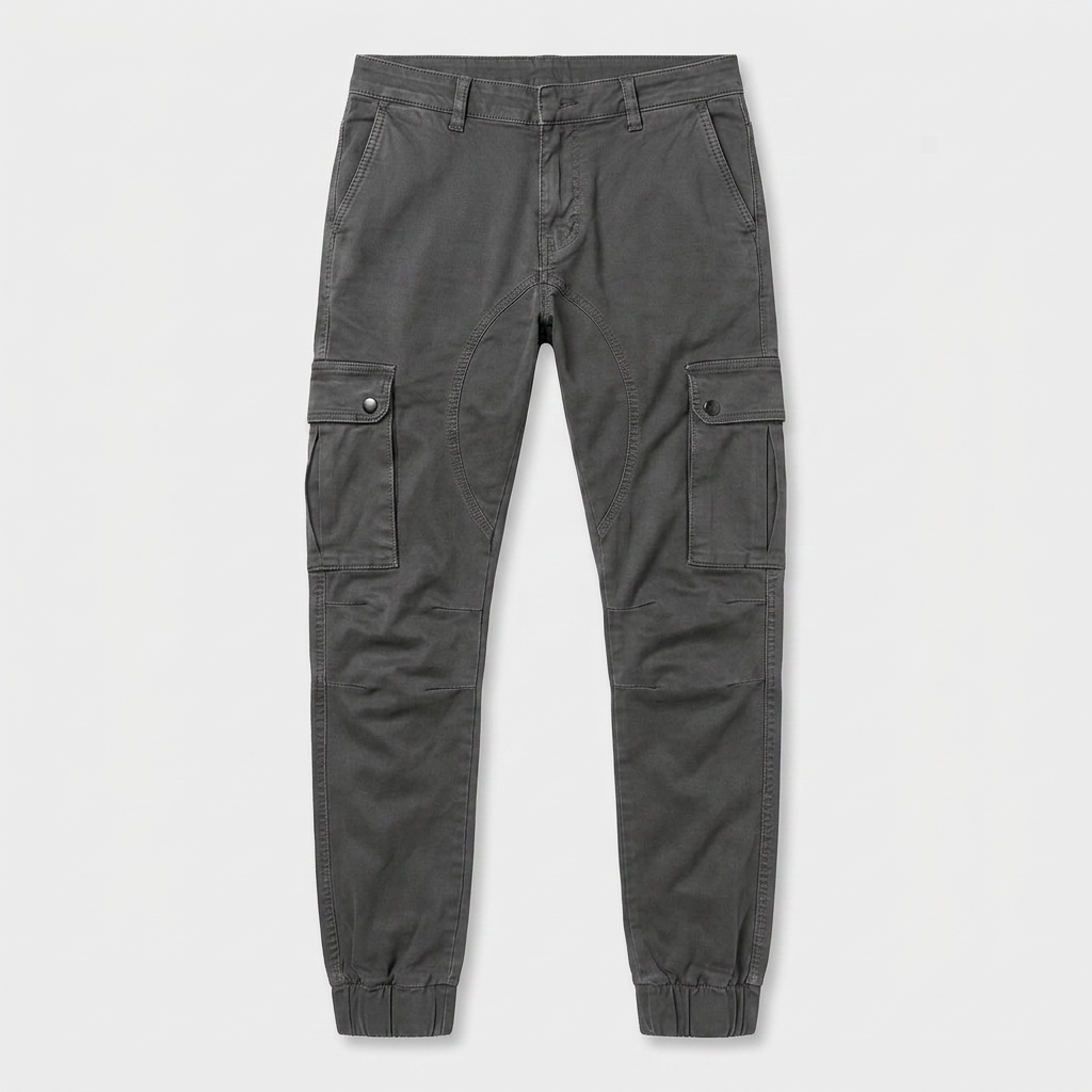 Cargo Trousers Multi-Pocket Relaxed Fit for Men