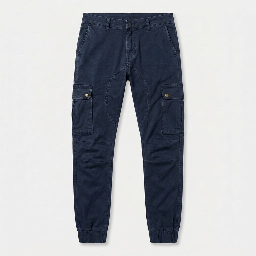 Cargo Trousers Multi-Pocket Relaxed Fit for Men