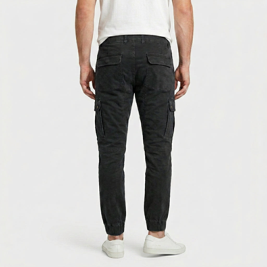 Cargo Trousers Multi-Pocket Relaxed Fit for Men