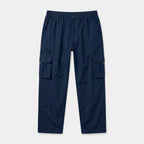 Cargo Pants Regular Fit Button Waist Multi Pocket for Men