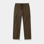 Cargo Pants Straight Fit Drawstring Waist Utility for Men