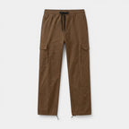 Cargo Pants Straight Fit Drawstring Waist Utility for Men