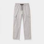 Cargo Pants Straight Fit Drawstring Waist Utility for Men