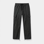Cargo Pants Straight Fit Drawstring Waist Utility for Men