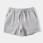 Drawstring Elastic Waist Shorts Relaxed Fit for Men