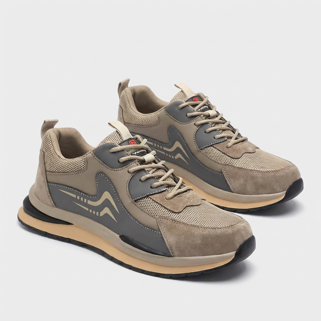 Steel Toe Safety Sneakers Lightweight Puncture-Resistant for Men