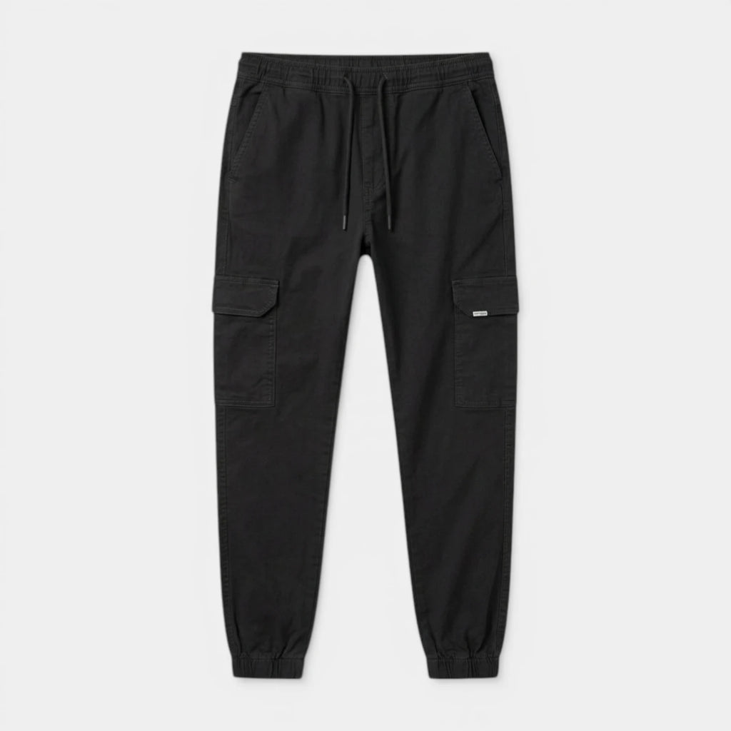 Cargo Jogger Pants Drawstring Tapered Fit for Men