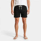 Drawstring Elastic Waist Shorts Relaxed Fit for Men