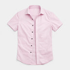 Short Sleeve Button-Up Shirt Regular Fit for Men