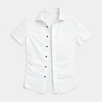 Short Sleeve Button-Up Shirt Regular Fit for Men