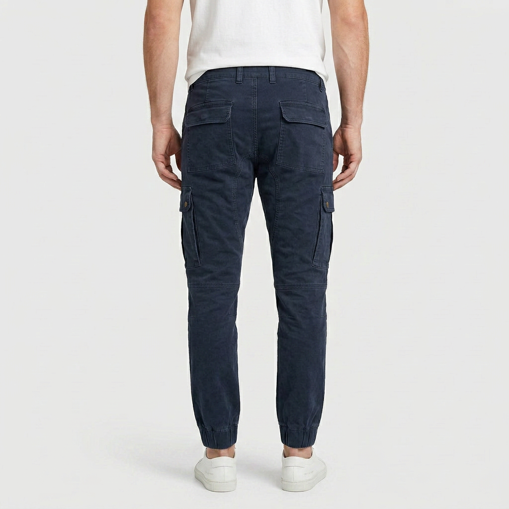 Cargo Trousers Multi-Pocket Relaxed Fit for Men