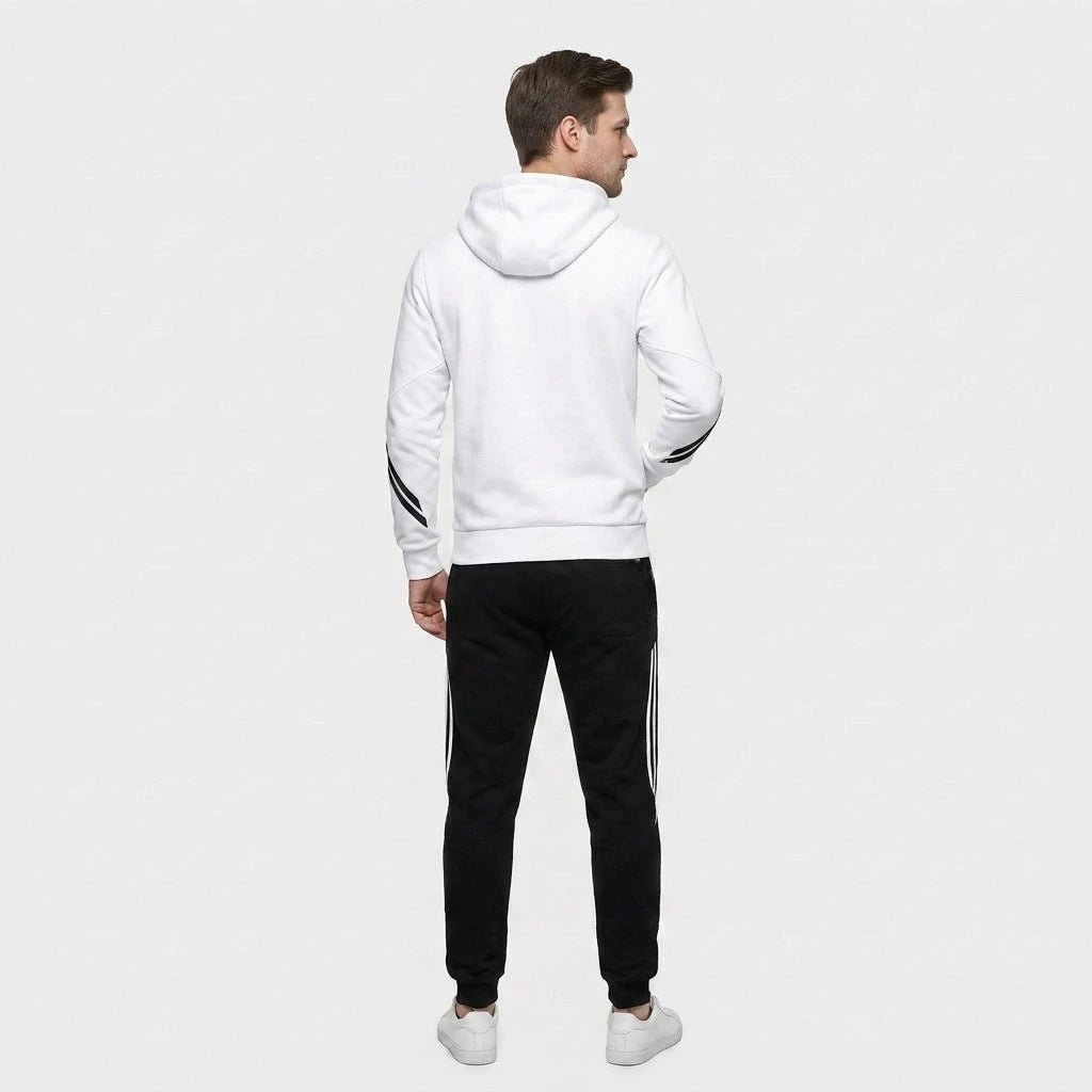Tracksuit Set Cotton Blend Relaxed Fit for Men