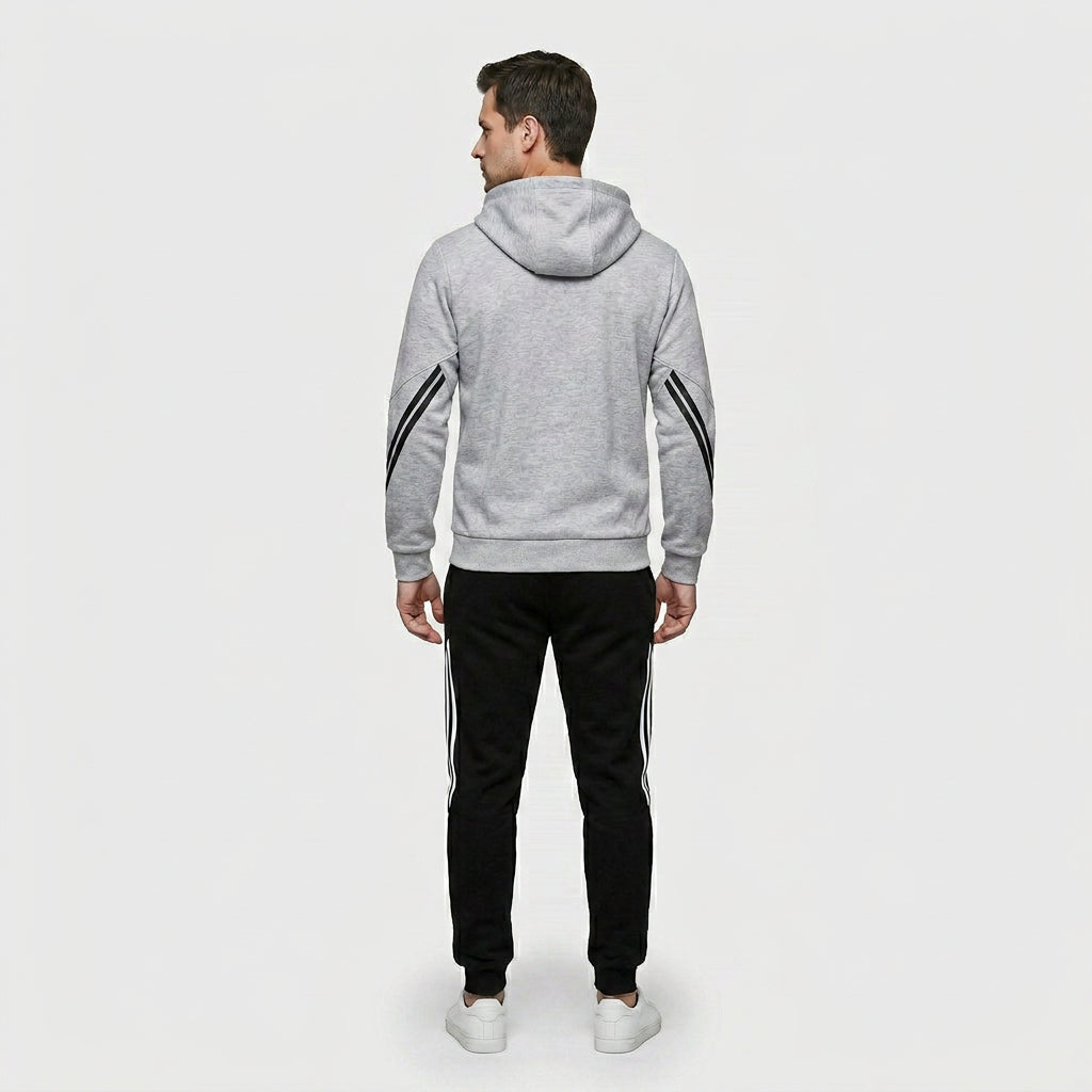 Tracksuit Set Cotton Blend Relaxed Fit for Men