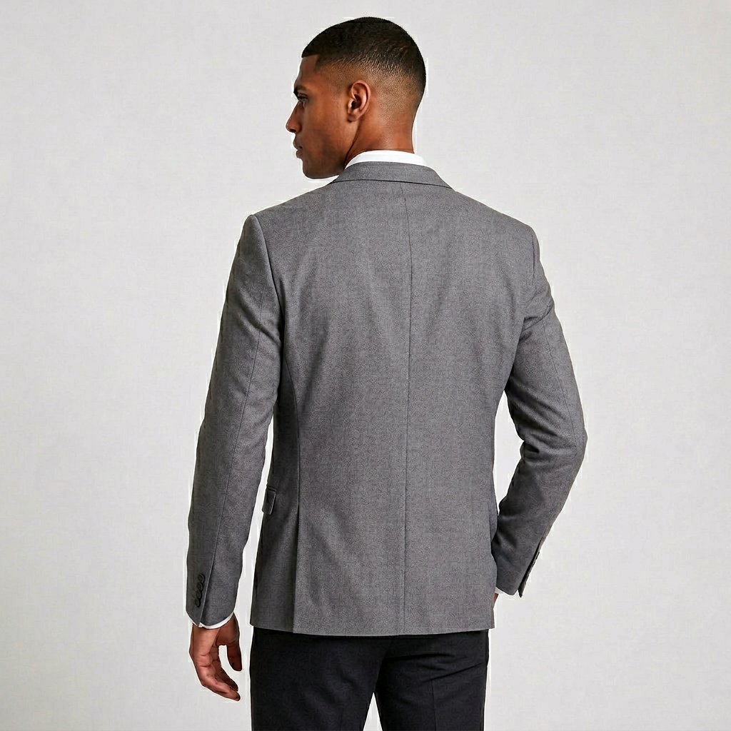 Tailored Blazer Modern Fit Notch Lapel for Men
