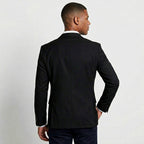 Tailored Blazer Modern Fit Notch Lapel for Men