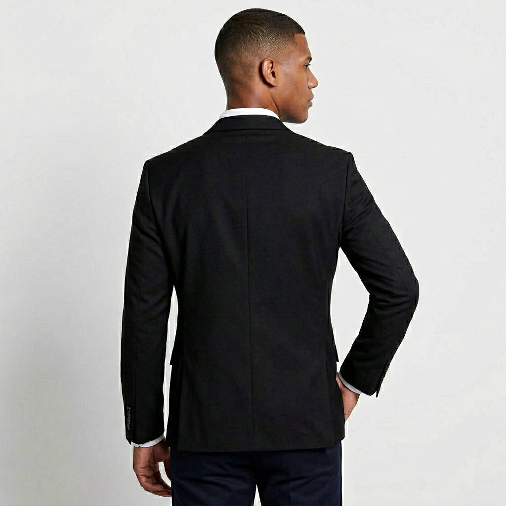 Tailored Blazer Modern Fit Notch Lapel for Men