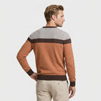Cotton Pullover Sweater Lightweight Classic Knit for Men