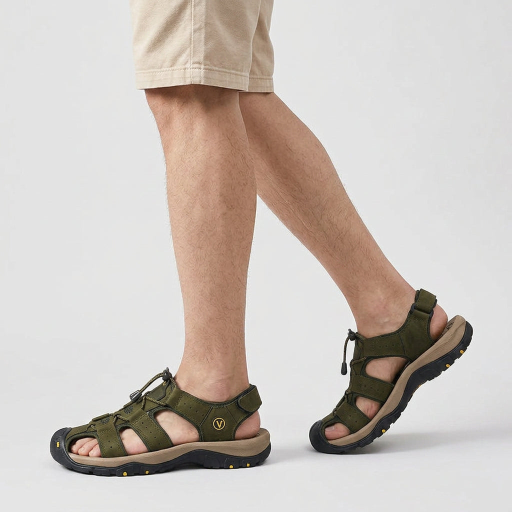 Orthopedic Sandals Arch Support Open Toe for Men