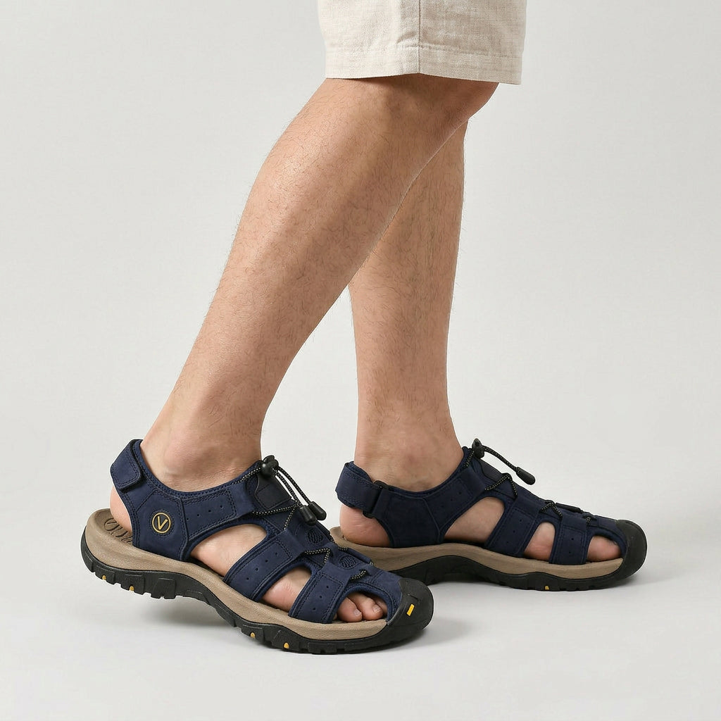 Orthopedic Sandals Arch Support Open Toe for Men