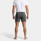 Drawstring Elastic Waist Shorts Relaxed Fit for Men