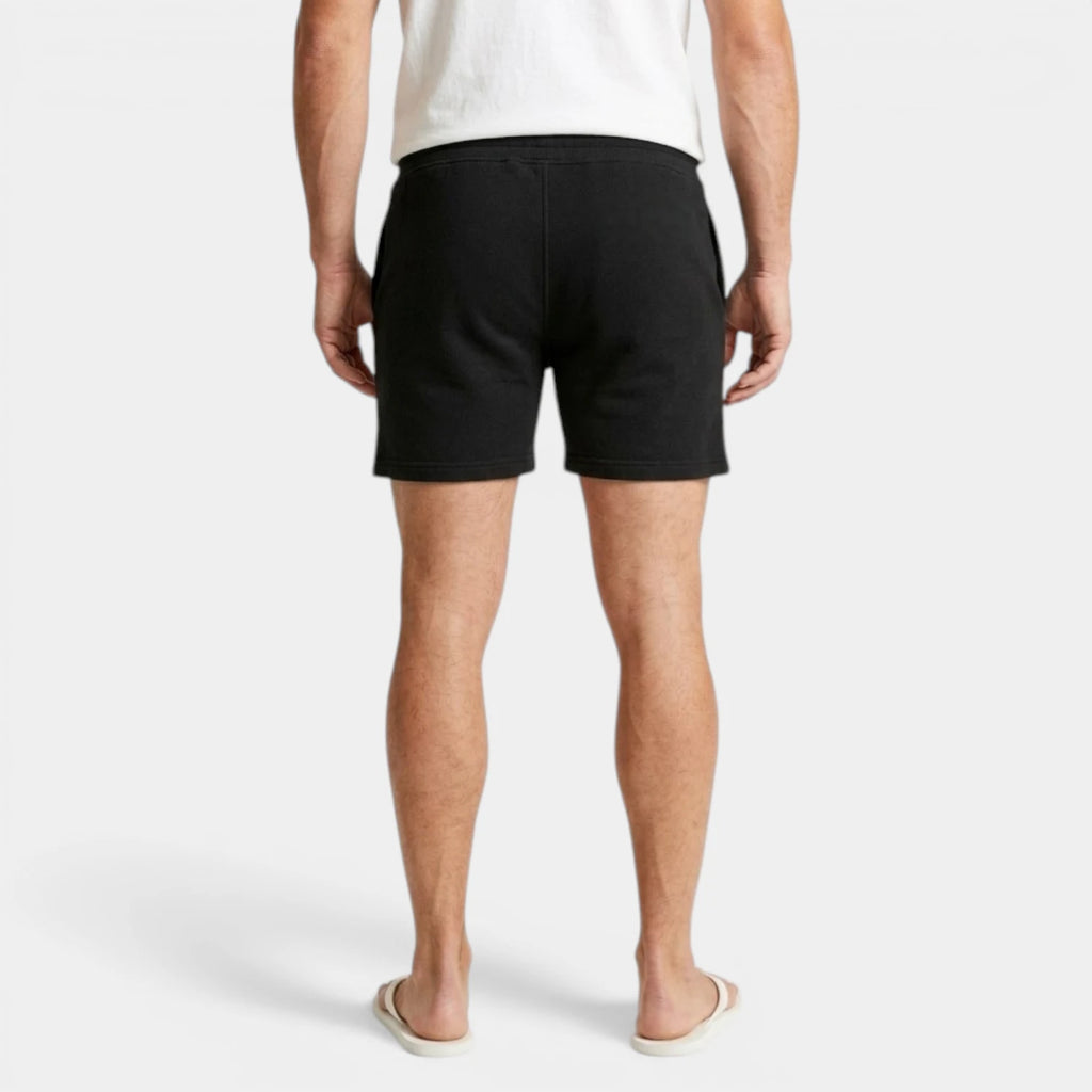 Drawstring Elastic Waist Shorts Relaxed Fit for Men