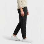 Cargo Jogger Pants Drawstring Tapered Fit for Men
