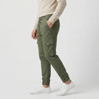 Cargo Jogger Pants Drawstring Tapered Fit for Men