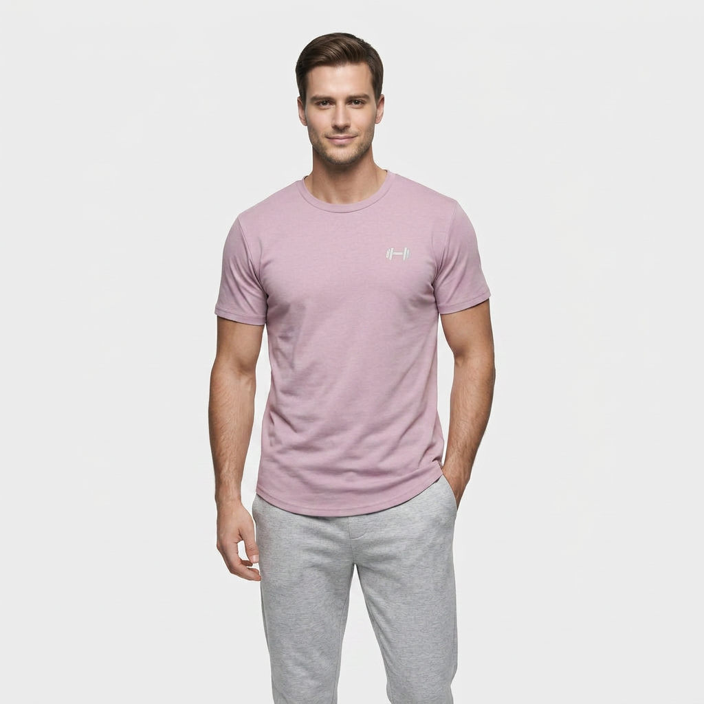 Casual T-Shirt Lightweight Breathable Short Sleeve for Men