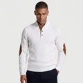 High Collar Knit Pullover Sweater Lightweight for Men