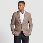 Tailored Blazer Modern Fit Notch Lapel for Men