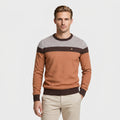 Cotton Pullover Sweater Lightweight Classic Knit for Men