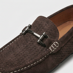 Breathable Leather Loafers Slip-On for Men