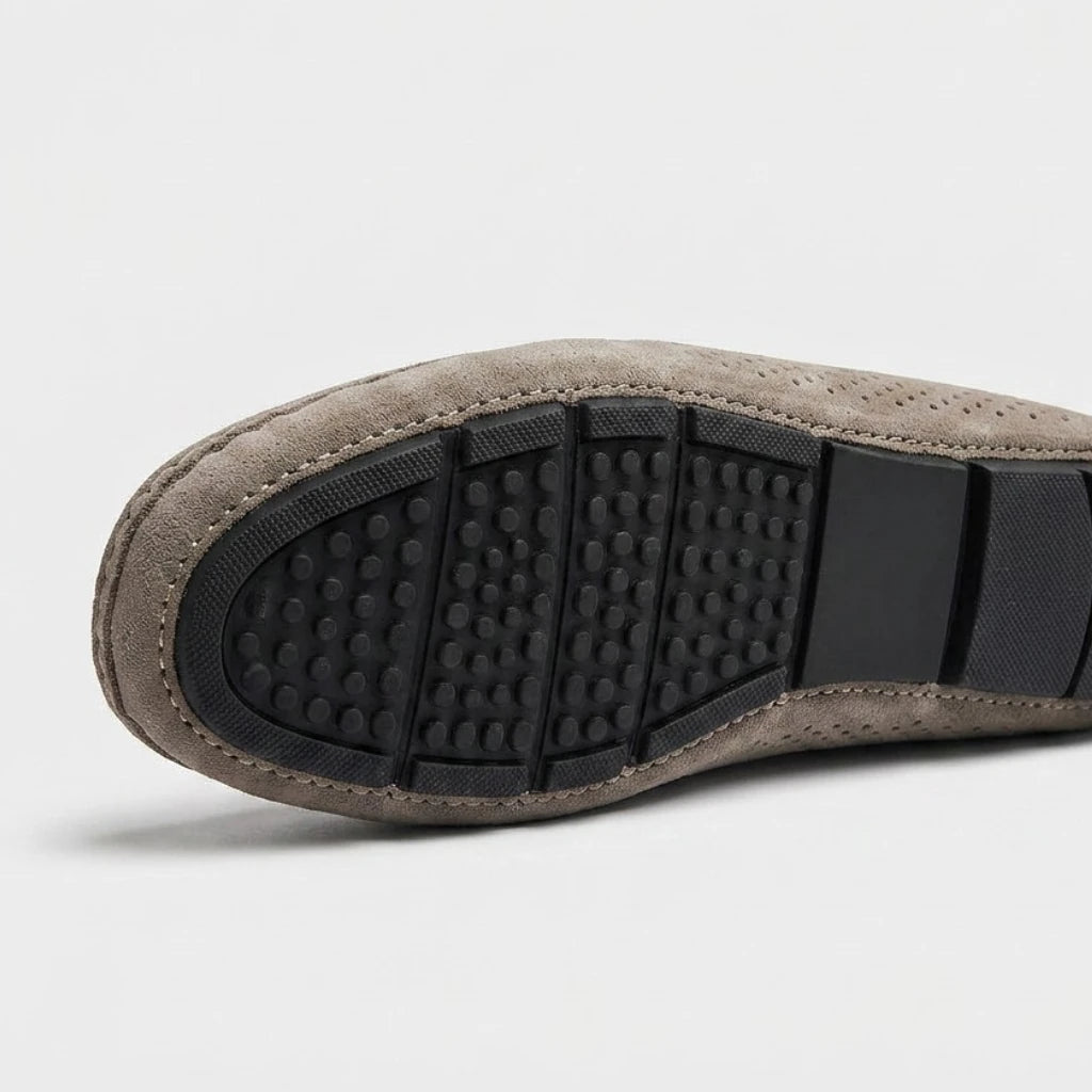 Breathable Leather Loafers Slip-On for Men