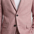2-Piece Suit Set Single-Breasted Slim Fit for Men