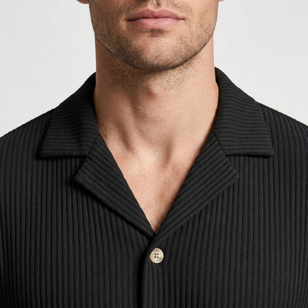 Matching Shirt and Shorts Set Relaxed Fit for Men