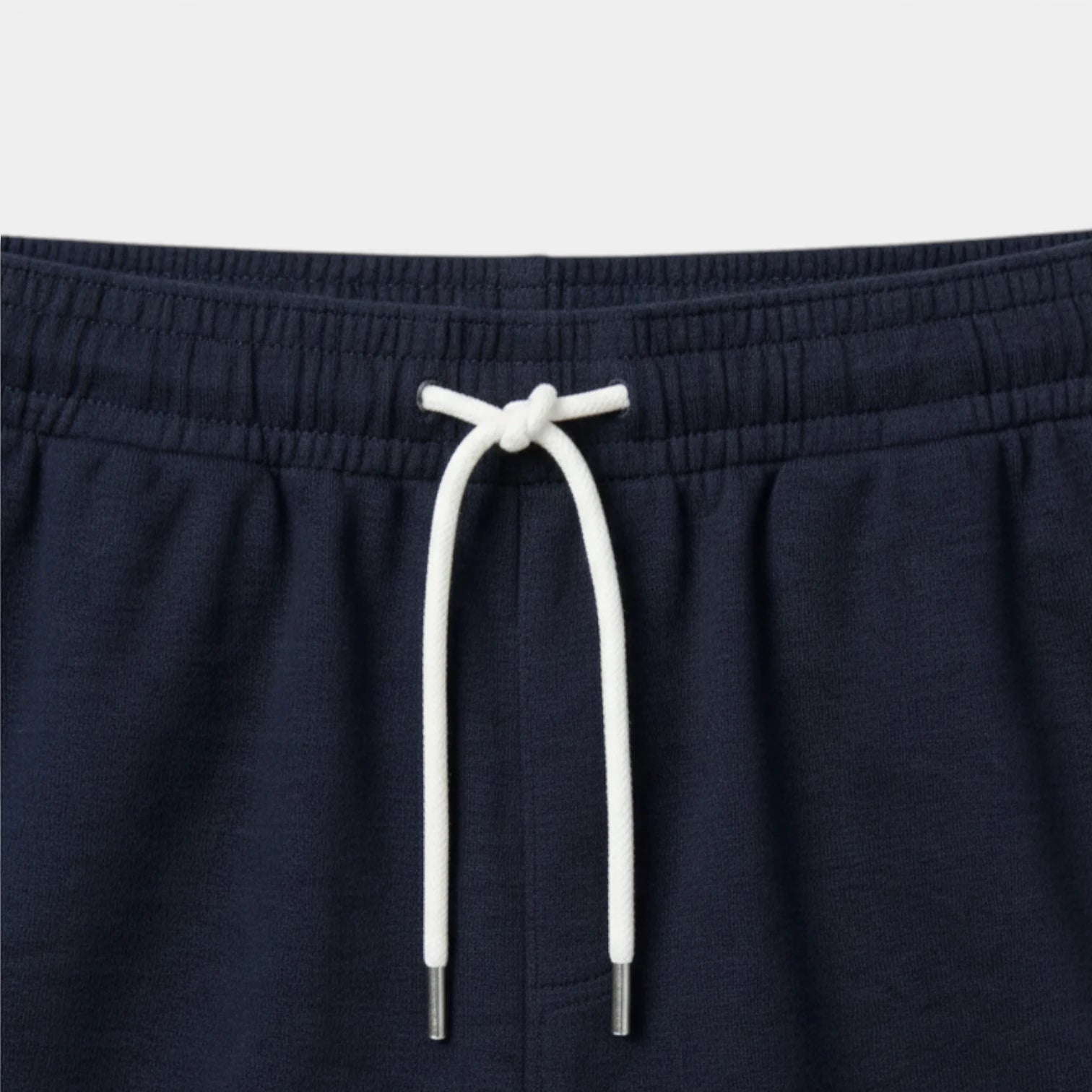 Textured Polo Shirt Drawstring Shorts Set for Men