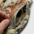 Graphic Print Shorts Drawstring Waist Relaxed Fit for Men