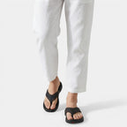 Flip Flops Textured Footbed Wide Strap Slip-On for Men
