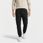 Cargo Jogger Pants Drawstring Tapered Fit for Men