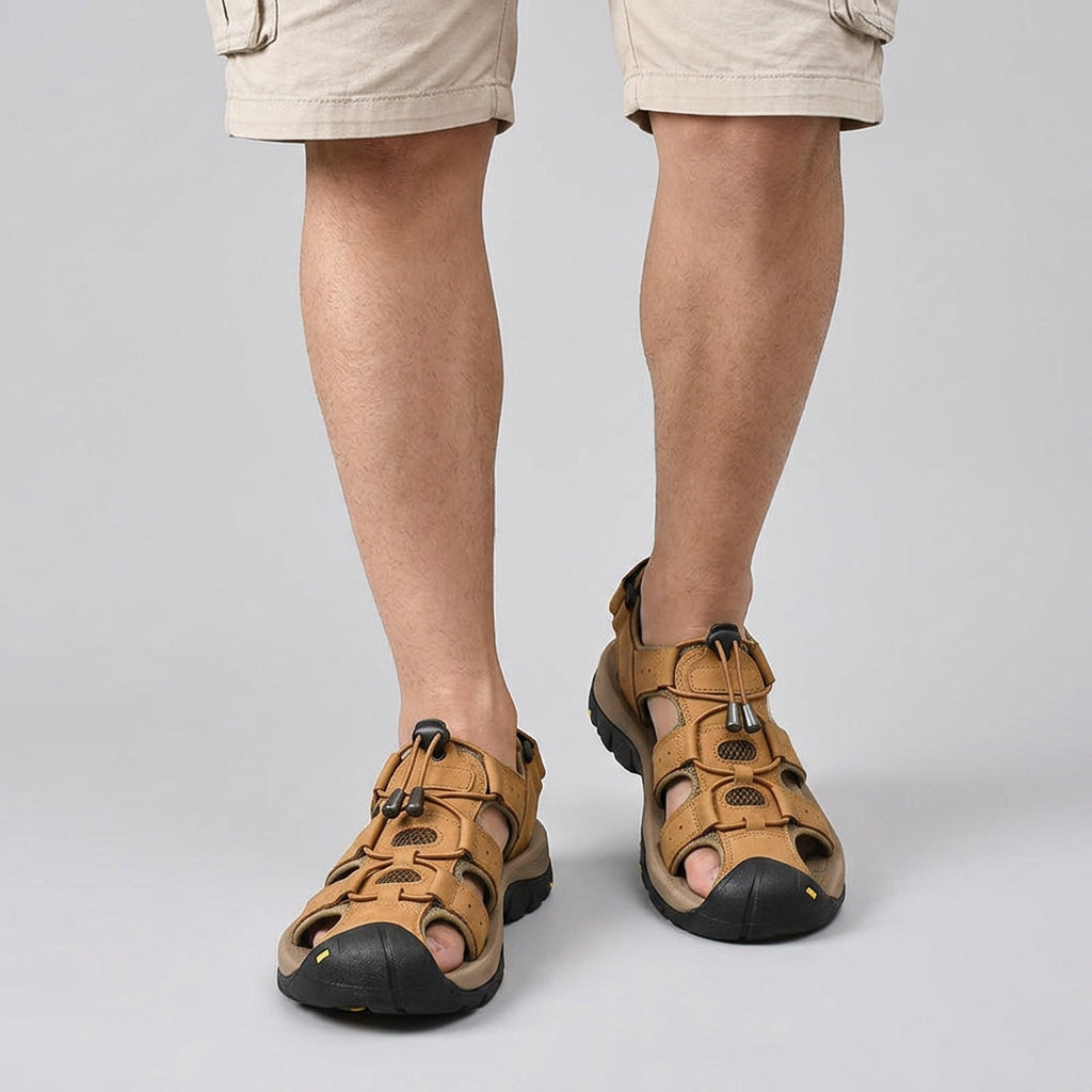 Orthopedic Sandals Arch Support Open Toe for Men