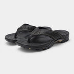 Flip Flops Textured Footbed Wide Strap Slip-On for Men