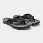 Flip Flops Textured Footbed Wide Strap Slip-On for Men